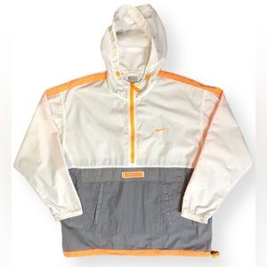 Vintage Nike Half Zip Center Swoosh Windbreaker